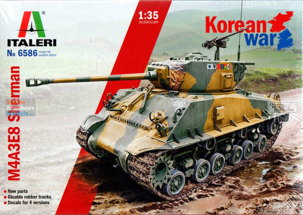 ITA6586 1:35 Italeri M4A3E8 Sherman "Korean War"