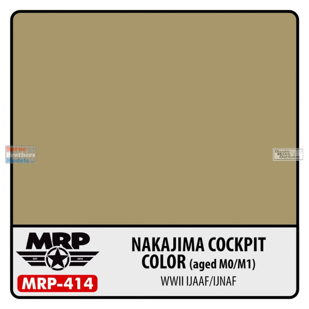 MRP414 MRP/Mr Paint - Nakajima Cockpit Color Aged 30ml (for Airbrush only)