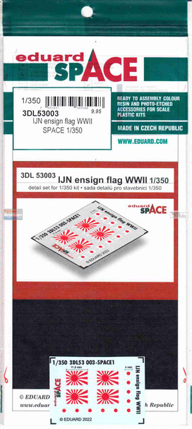 EDU3DL53003 1:350 Eduard SPACE - WW2 IJN Ensign Flag