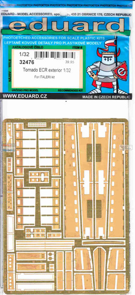 EDU32476 1:32 Eduard PE - Tornado ECR Exterior Detail Set (ITA kit)