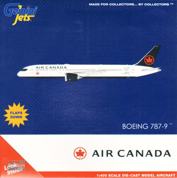 GEMGJ2045F 1:400 Gemini Jets Air Canada B787-9 Reg #C-FVND  Flaps Down Version (pre-painted/pre-built)