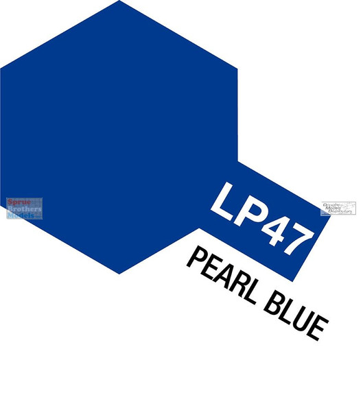 TAM82147 Tamiya Lacquer Paint LP-47 Pearl Blue 10ml (1/3 fl oz)