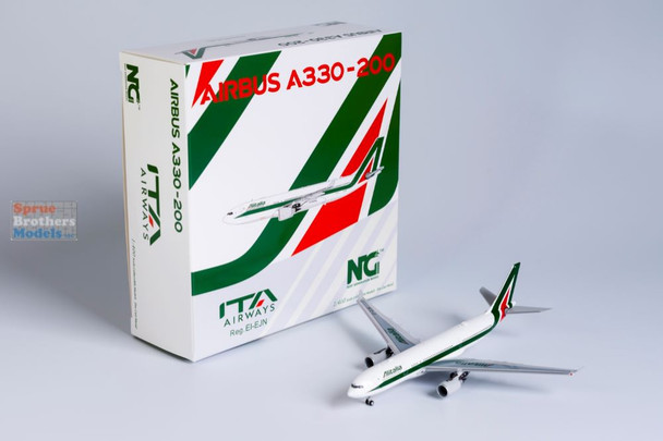 NGM61036 1:400 NG Model ITA Airways Airbus A330-200 Reg #EI-EJN (pre-painted/pre-built)