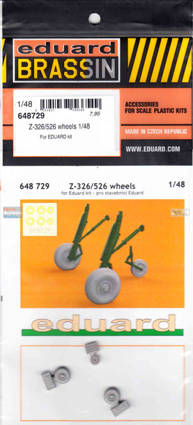EDU648729 1:48 Eduard Brassin Z-326 Z-526 Wheels (EDU kit)