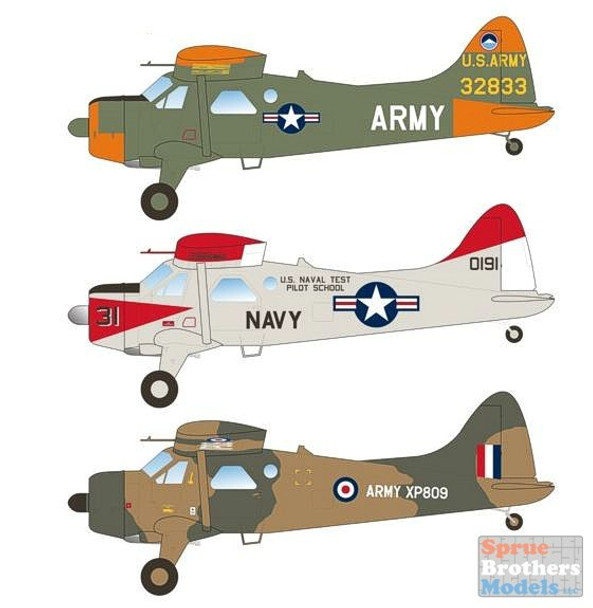 CARCD48107 1:48 Caracal Models Decals - DHC-2 Beaver