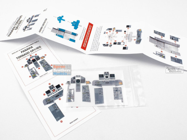 RFSQS32089 1:32 Red Fox Studio Quick Set Acrylic Instrument Panel - Tornado GR.1/IDS (REV kit)