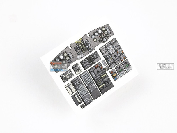 RFSQS35007 1:35 Red Fox Studio Quick Set Acrylic Instrument Panel - CH-47A Chinook (TRP kit)