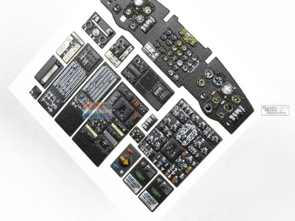 RFSQS35007 1:35 Red Fox Studio Quick Set Acrylic Instrument Panel - CH-47A Chinook (TRP kit)