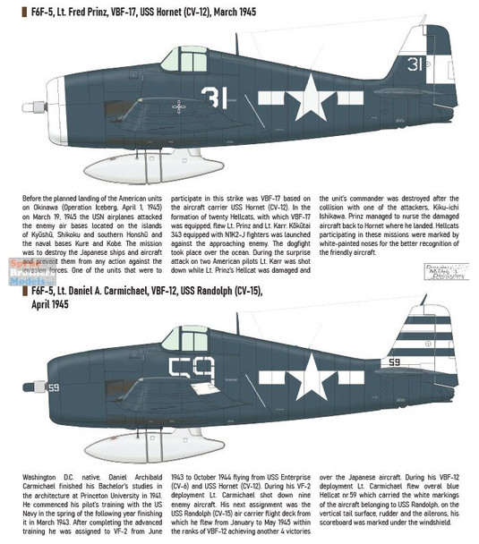 EDU84181 1:48 Eduard F6F-5 Hellcat Weekend Edition