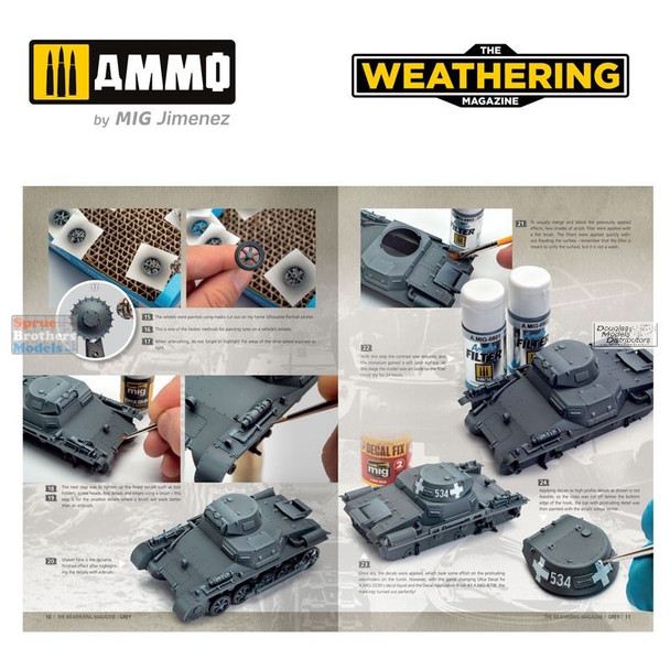 AMM4534 AMMO by Mig The Weathering Magazine #35 Grey