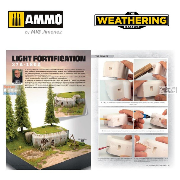 AMM4534 AMMO by Mig The Weathering Magazine #35 Grey