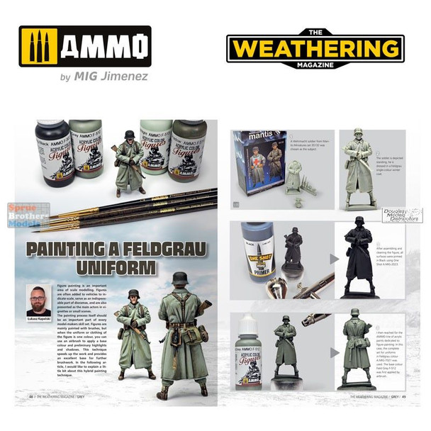 AMM4534 AMMO by Mig The Weathering Magazine #35 Grey