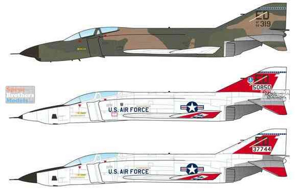 CARCD48162 1:48 Caracal Models Decals - F-4 Phantom II Edwards Test Phantoms