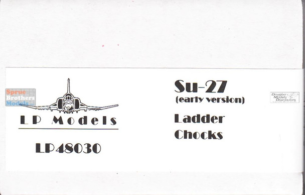 LPM48030 1:48 LP Models Su-27 Flanker Early Ladder & Wheel Chocks