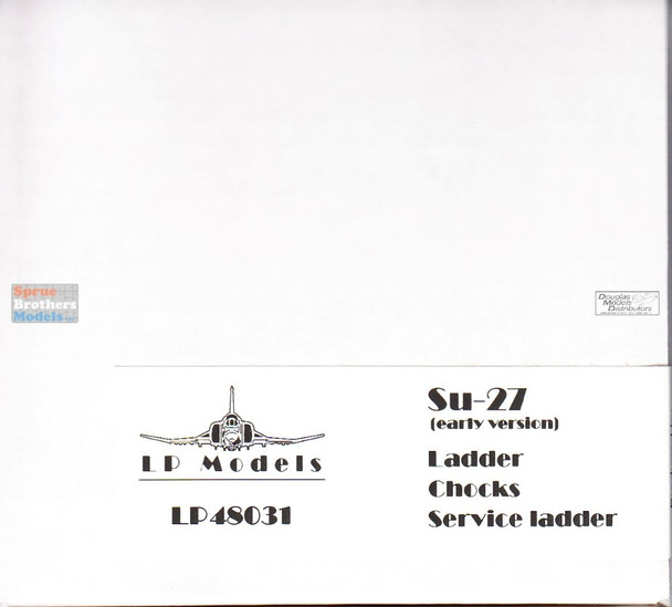 LPM48031 1:48 LP Models Su-33 Flanker Ladder & Wheel Chocks & Service Ladder