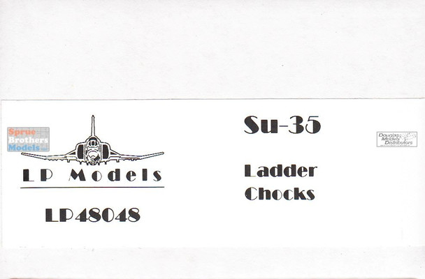 LPM48048 1:48 LP Models Su-35 Flanker Ladder & Wheel Chocks