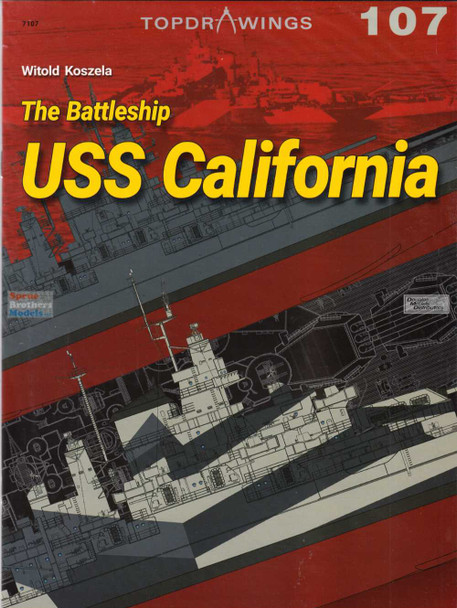 KAG07107 Kagero Topdrawings – The Battleship USS California