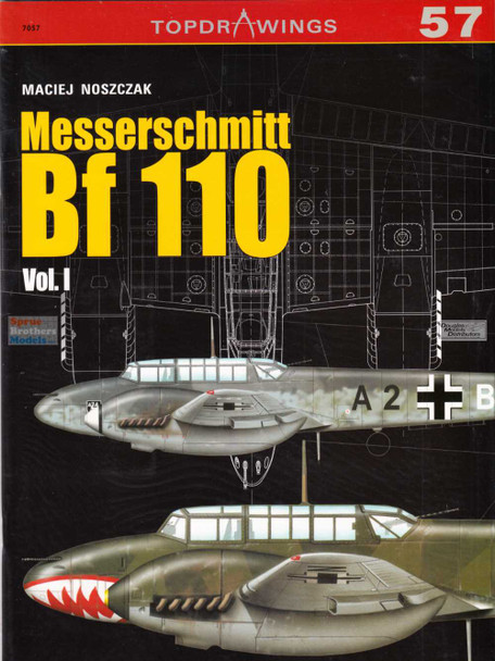 KAG07057 Kagero Topdrawings - Messerschmitt Bf110 Vol I