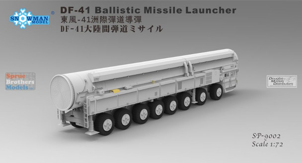 TAK09002 1:72 Takom/Snowman Model DF-41 Ballistic Missile Launcher