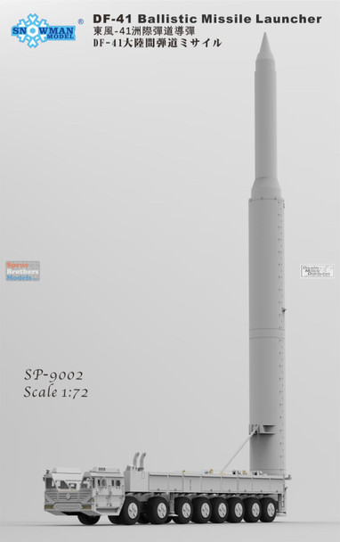 TAK09002 1:72 Takom/Snowman Model DF-41 Ballistic Missile Launcher