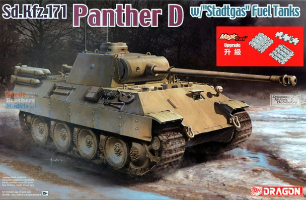 DML6881 1:35 Dragon Sd.Kfz.171 Panther D with Stadtgas Fuel Tanks