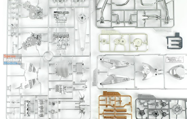 MNGMT004S 1:9 Meng BMW HP4 Race Motorcycle [Pre-Colored Edition]