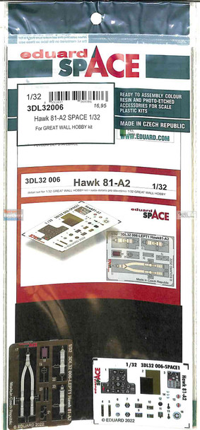 EDU3DL32006 1:32 Eduard SPACE - Hawk 81-A2 (GWH kit)