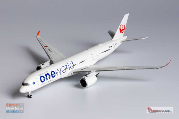 NGM39033 1:400 NG Model Japan Airlines Airbus A350-900 Reg #JA15XJ One World (pre-painted/pre-built)