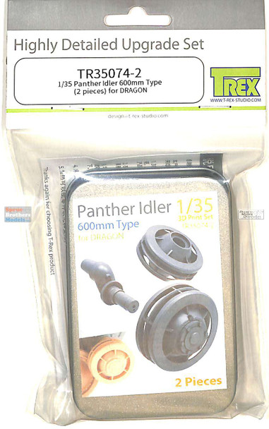 TRXTR35074-2 1:35 TRex - Panther Idler 600mm Type (DRA kit)