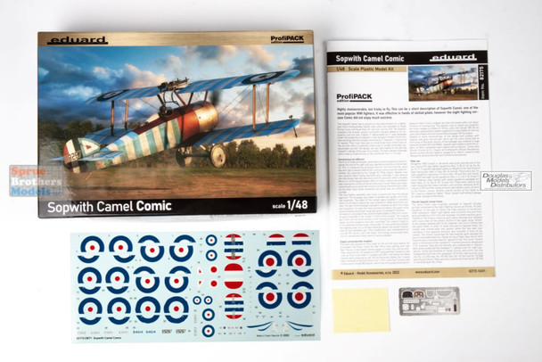 EDU82175 1:48 Eduard Sopwith Camel Comic ProfiPACK
