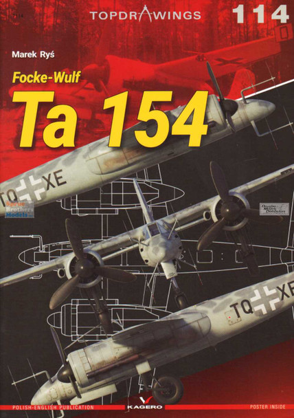 KAG07114 Kagero Topdrawings – Focke-Wulf Ta154