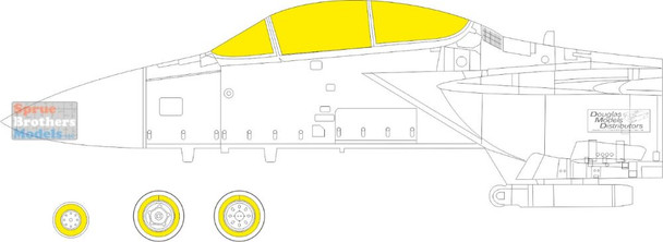 EDUCX628 1:72 Eduard Mask - F-15E Strike Eagle (REV kit)