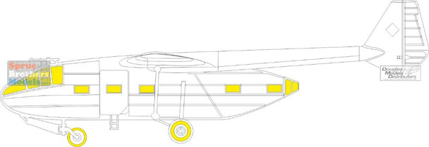 EDUEX868 1:48 Eduard Mask - Go.242B (ICM kit)