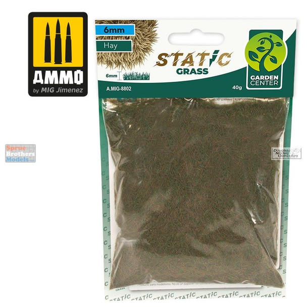 AMM8802 AMMO by Mig Static Grass - Hay 6mm