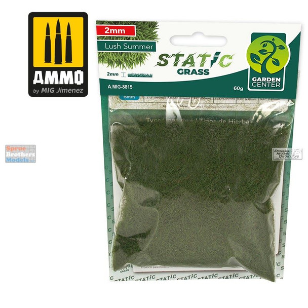 AMM8815 AMMO by Mig Static Grass - Lush Summer 2mm