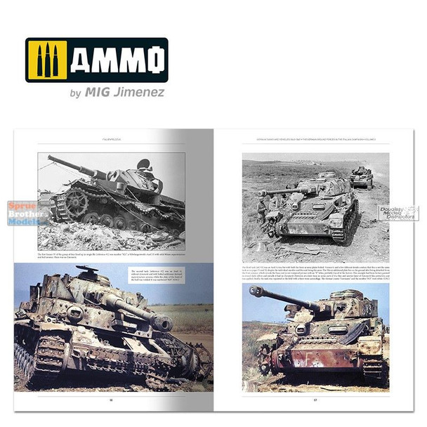 AMM6265 AMMO by Mig - Italienfeldzug: German Tanks and Vehicles 1943-1945 Volume 3