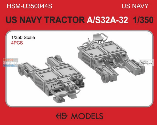 HSMU350044U 1:350 HS Models US Navy Tractor A/S32A-32