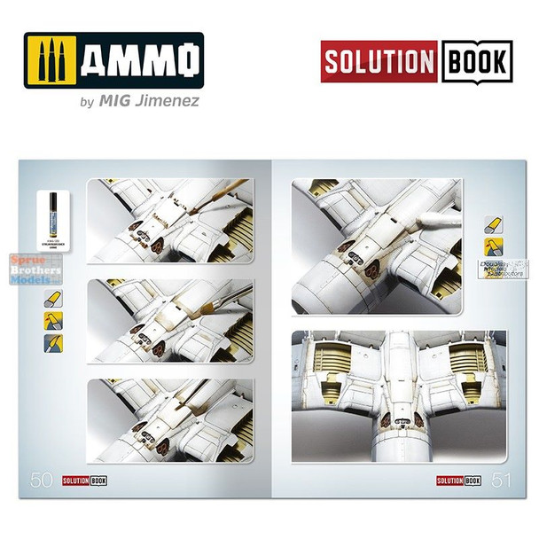 AMM6523 AMMO by Mig Solution Book - How To Paint WWII US Navy Late Aircraft