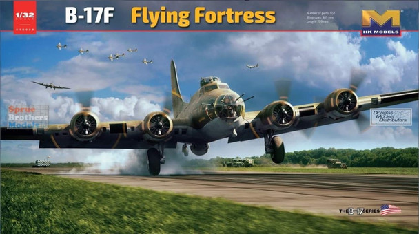 HKM01E29 1:32 HK Models B-17F Flying Fortress