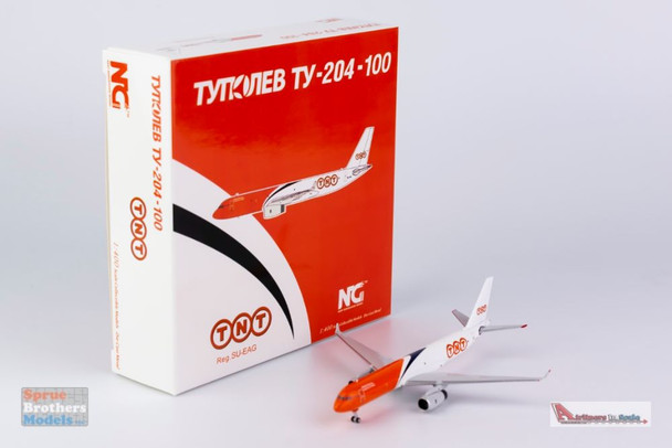 NGM40010 1:400 NG Model TNT Tupolev Tu-204-120S Reg #SU-EAG (pre-painted/pre-built)