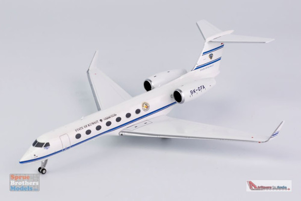 NGM75012 1:200 NG Model Kuwait Government Gulfstream G550 Reg #9K-GFA (pre-painted/pre-built)