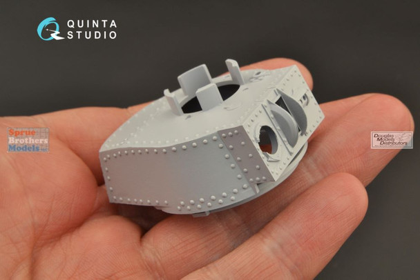 QTSQRV004 Quinta Studio 3D Decal - Separate Postive Rivets 0.7mm / 0.028"