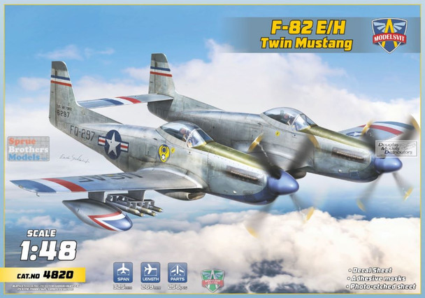 MDV48020 1:48 Modelsvit F-82E F-82H Twin Mustang