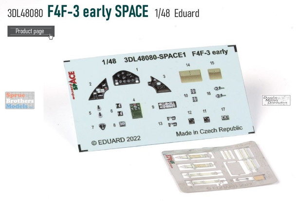 EDU3DL48080 1:48 Eduard SPACE - F4F-3 Wildcat Early (EDU kit)