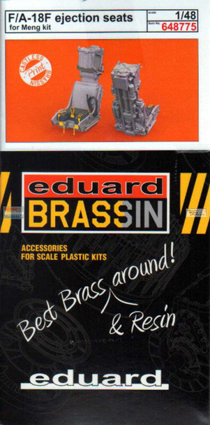 EDU648775 1:48 Eduard Brassin Print - F-18F Super Hornet Ejection Seat Set (MNG kit)