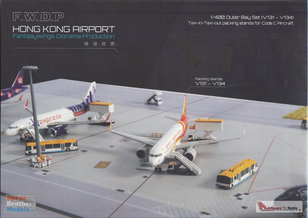 FTWSC4056 1:400 Fantasy Wings Hong Kong Airport Outer Bay Set (V131-V134)