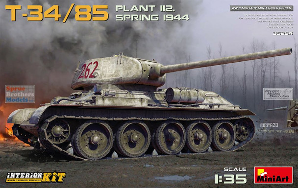 MIA35294 1:35 Miniart T-34/85 Plant 112 Spring 1944 [Interior Kit]