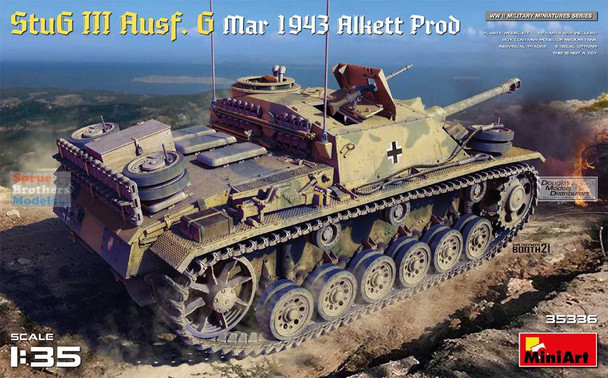 MIA35336 1:35 Miniart StuG.III Ausf.G March 1943 Alkett Production