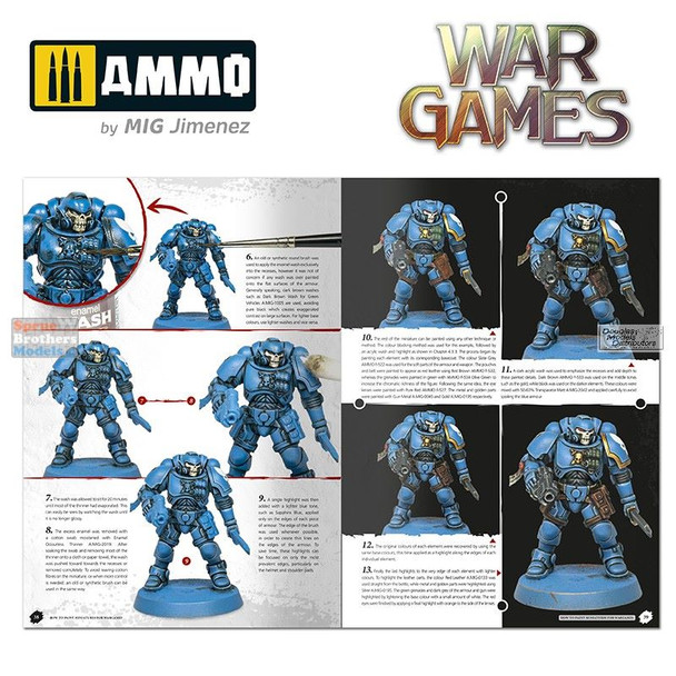 AMM6285 AMMO by Mig - How to Paint Miniatures for War Games