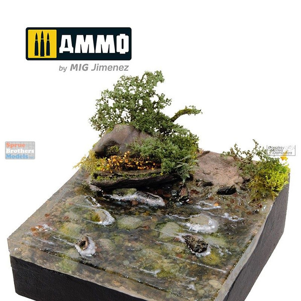 AMM2174 AMMO by Mig Acrylic Terraform Premium Textures - River Sand 100ml